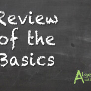 Review of the Basics
